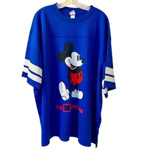 Men’s Disney Mickey Mouse Football Style Jersey - Size 2XL - NWT